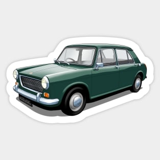 Morris 1100 in spruce green Sticker